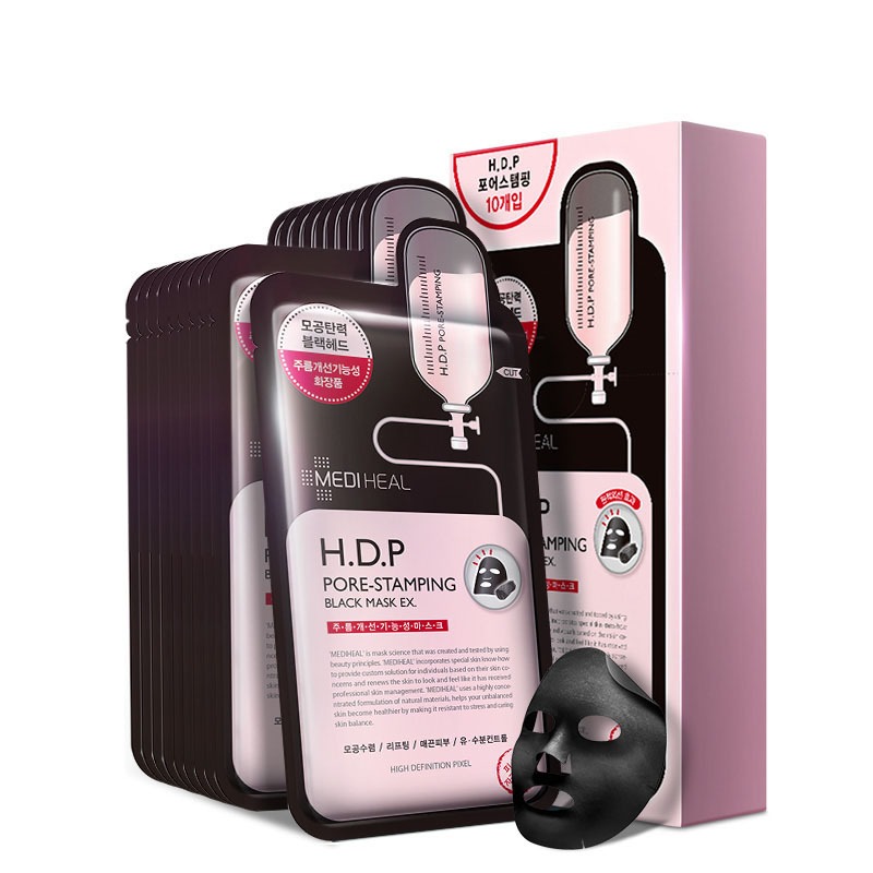 美迪惠尔 毛孔紧致黑炭面膜