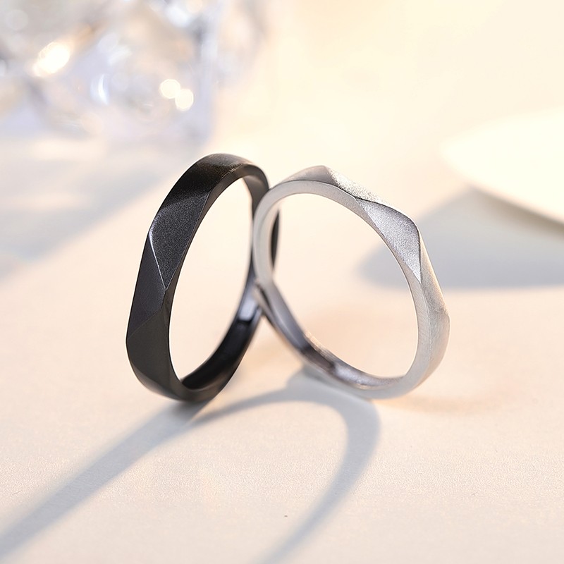 沫兰 S925纯银情侣戒