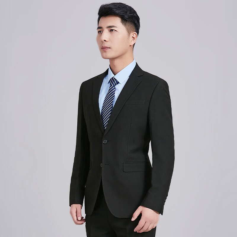 Haipaihaoyu suit men's slim fit single West solid color formal suit coat
