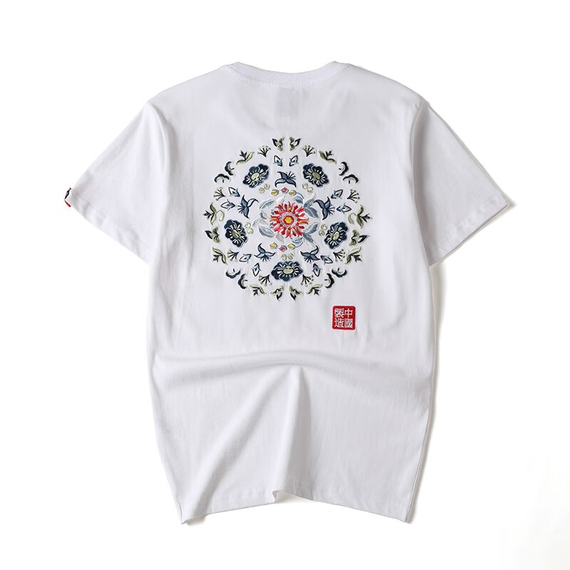 Lee Cooper short sleeve t-shirt men's cotton embroidery trendy brand loose summer thin men's T-Shirt NEW half sleeve round neck summer fashion casual casual Top Men's