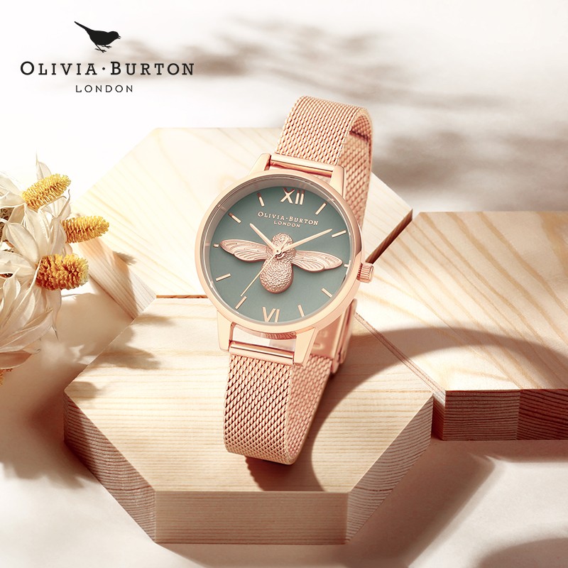 OliviaBurton小蜜蜂手表，气质时尚生日礼物送女友