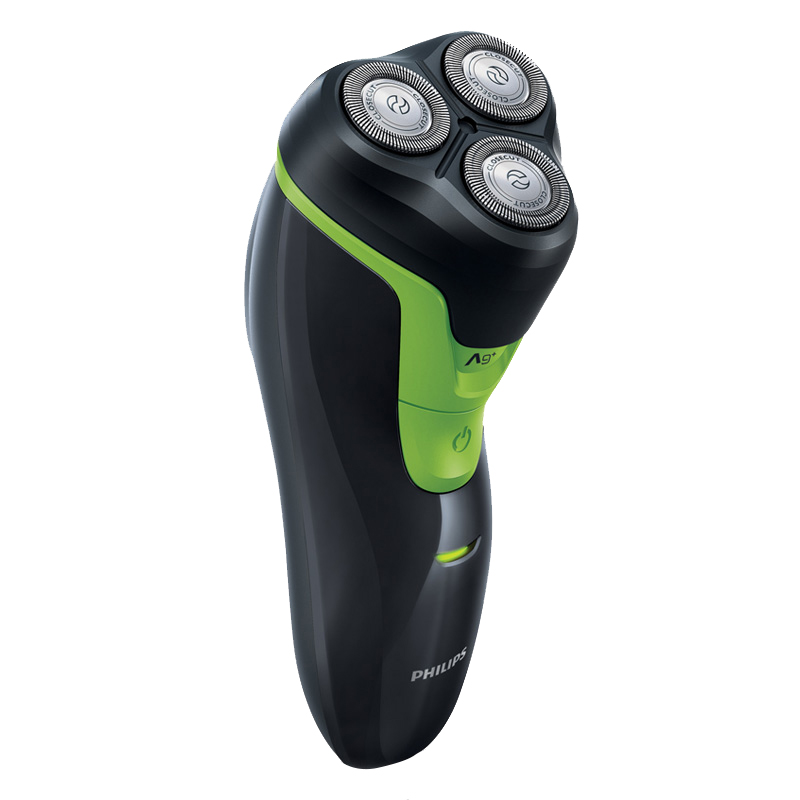 飞利浦银离子刀头环架剃须刀