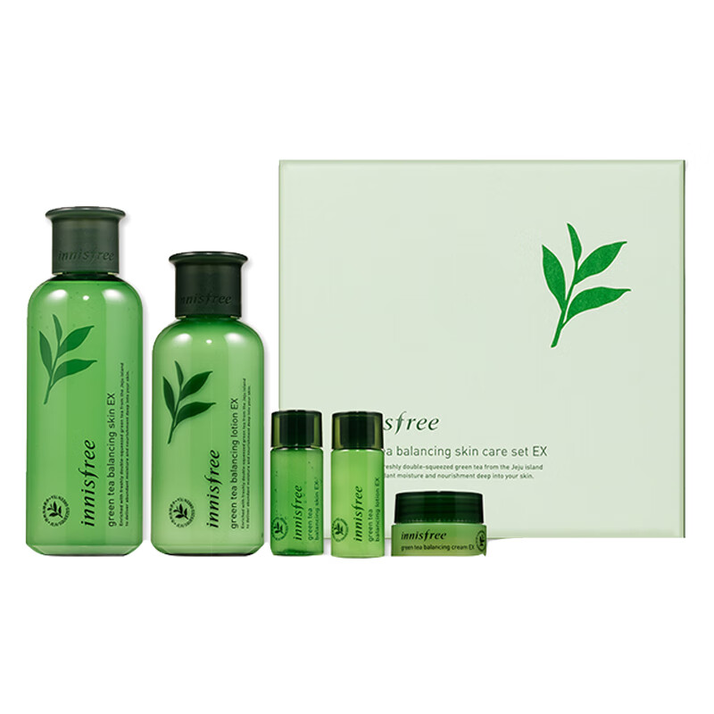 悦诗风吟 新绿茶精萃保湿套装
