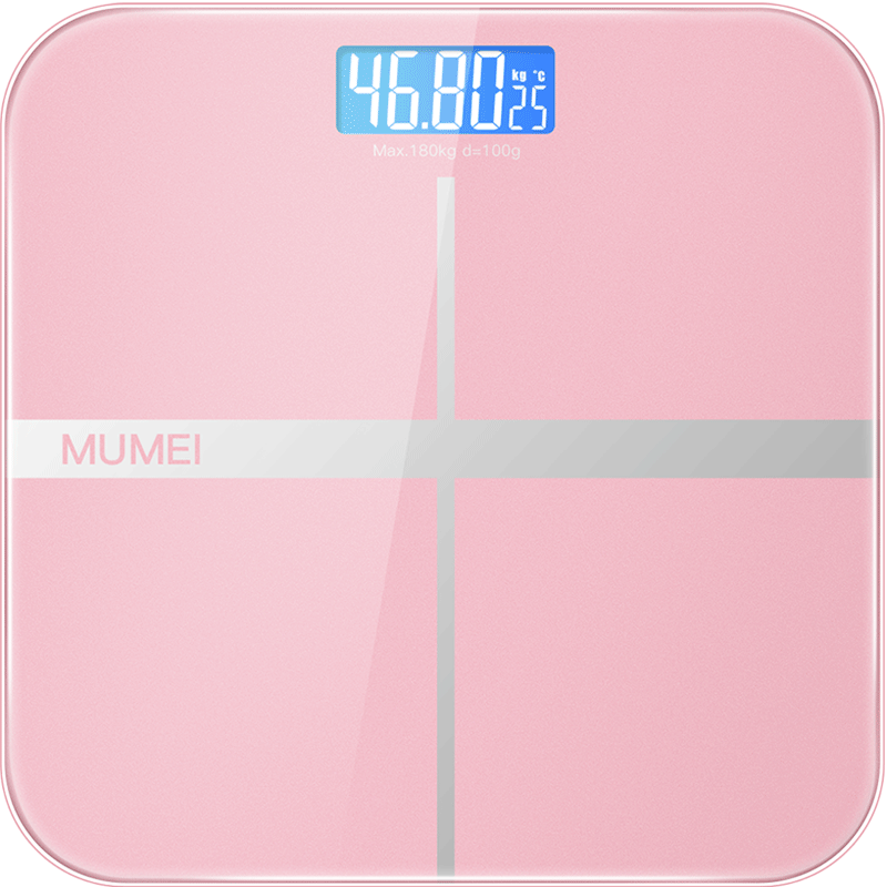 沐美 单位切换体重秤