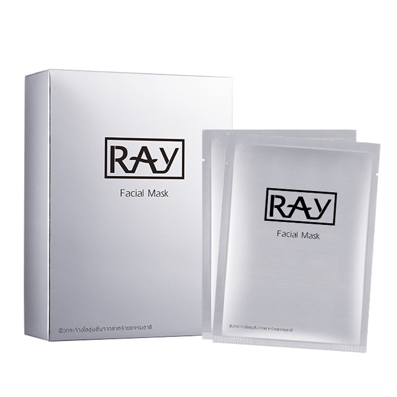 妆蕾 泰国进口银色蚕丝面膜