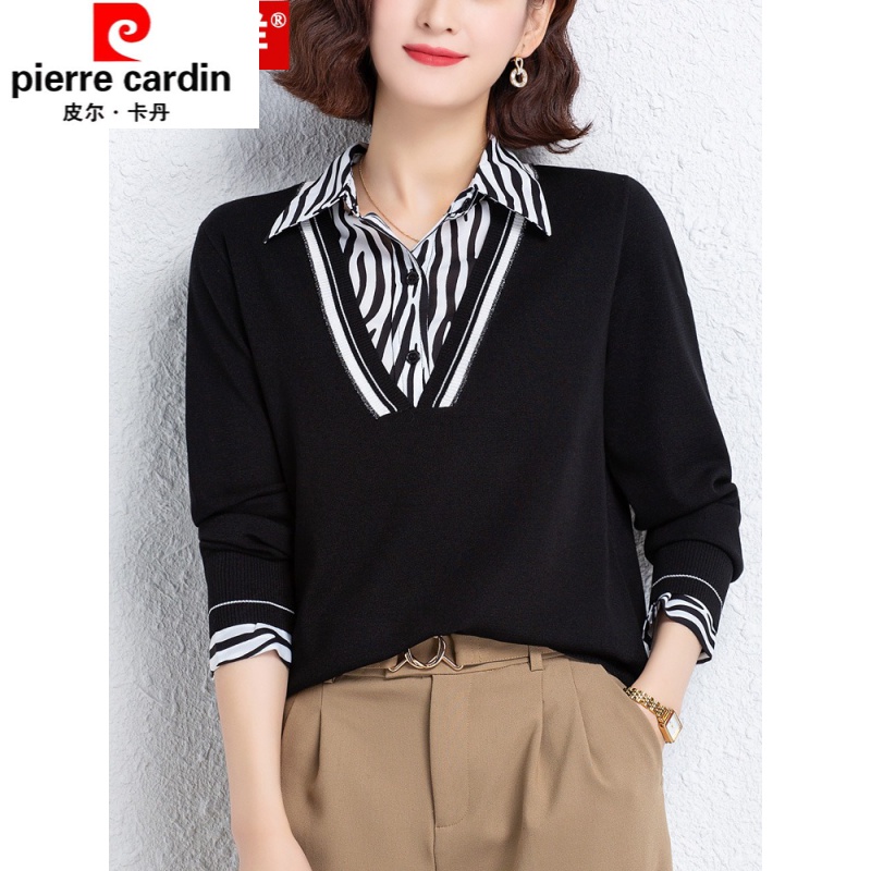 2022 high-end cardigan sweater women's sweater cardigan sweater two pieces