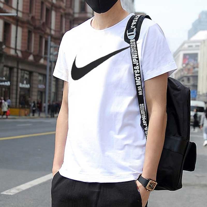 Nike Nike short sleeve men's new summer sportswear fashion simple and comfortable round neck half sleeve T-shirt