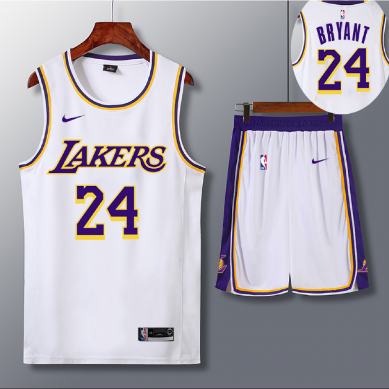 Lakers No. 24 Jersey No. 23 suit student men's and women's Kuzma No. 0 basketball vest