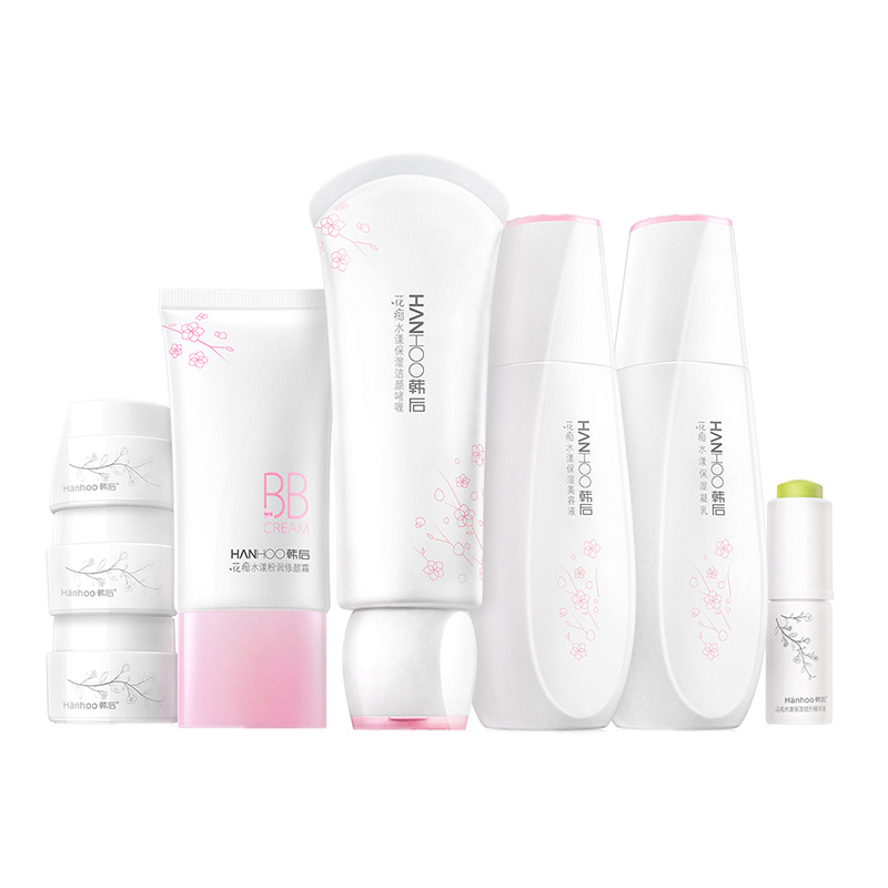 韩后花痴水漾保湿八件套装