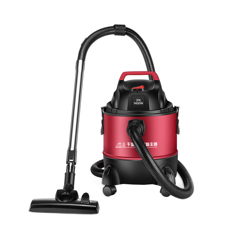 小狗 干湿吹三用桶式吸尘器