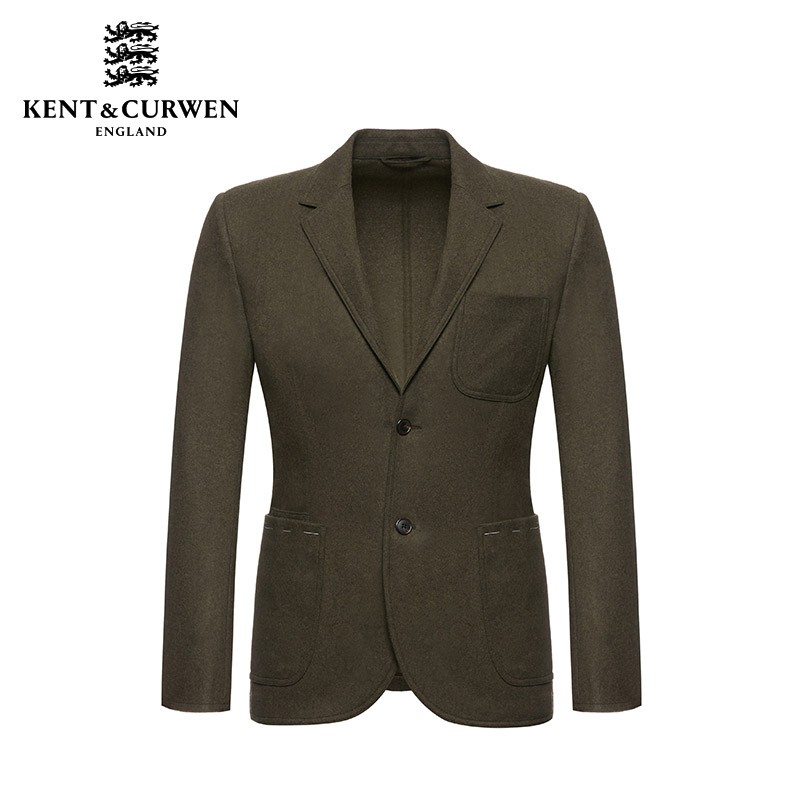 Kent & Curven / kendevin pure wool business casual suit men's k3617em021