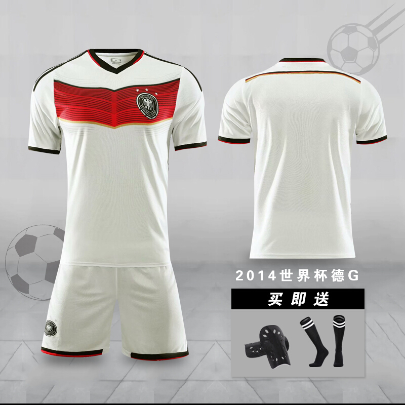 Aoyou 2014 German football shirt No. 8 cross sportswear men's retro classic Jersey match customized team uniform