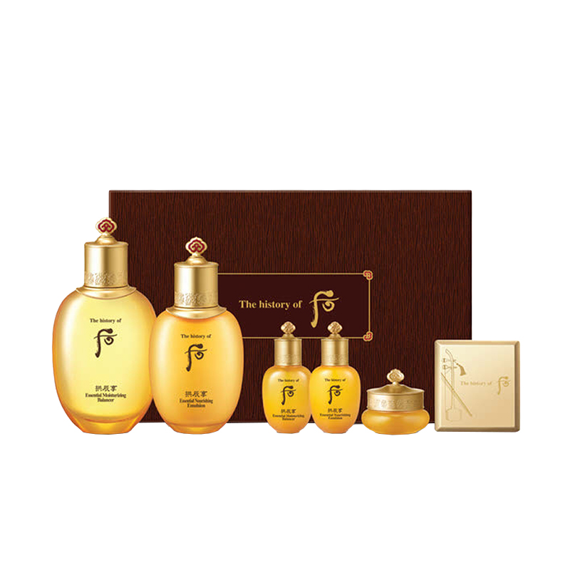 whoo 补水保湿护肤套装