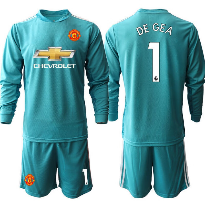 SMVP the same Premier League Manchester United goalkeeper No. 1 de GEA adult and child shirt can be used in diy-2022 season