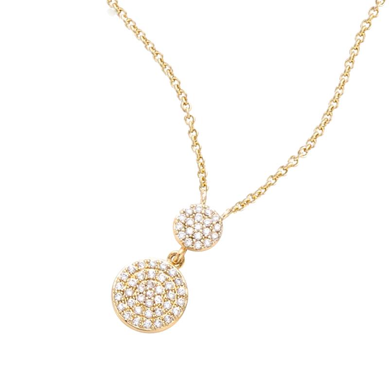 范琦 14K包金项链