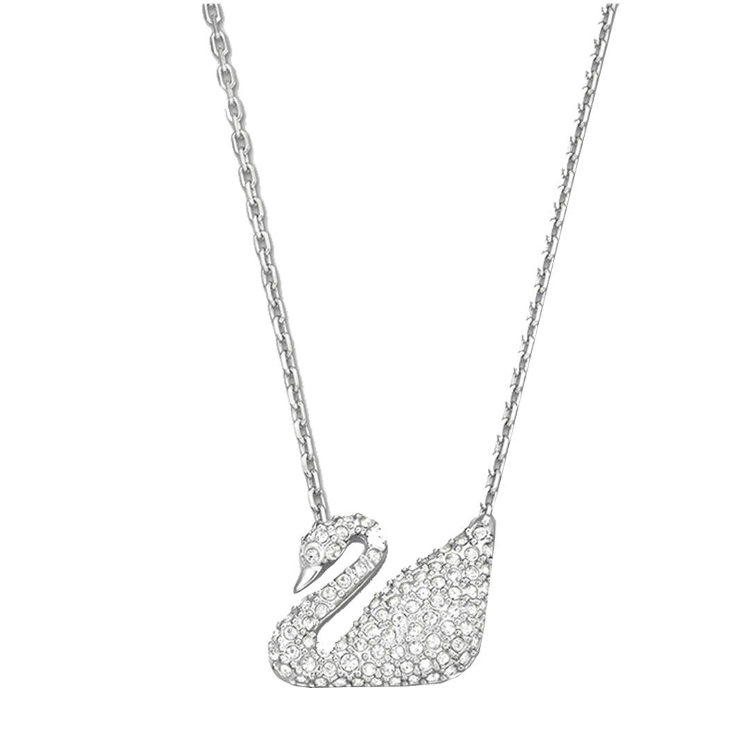 施华洛世奇 银天鹅项链