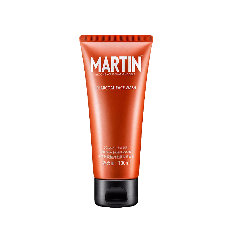 马丁 男士控油去黑头洗面奶