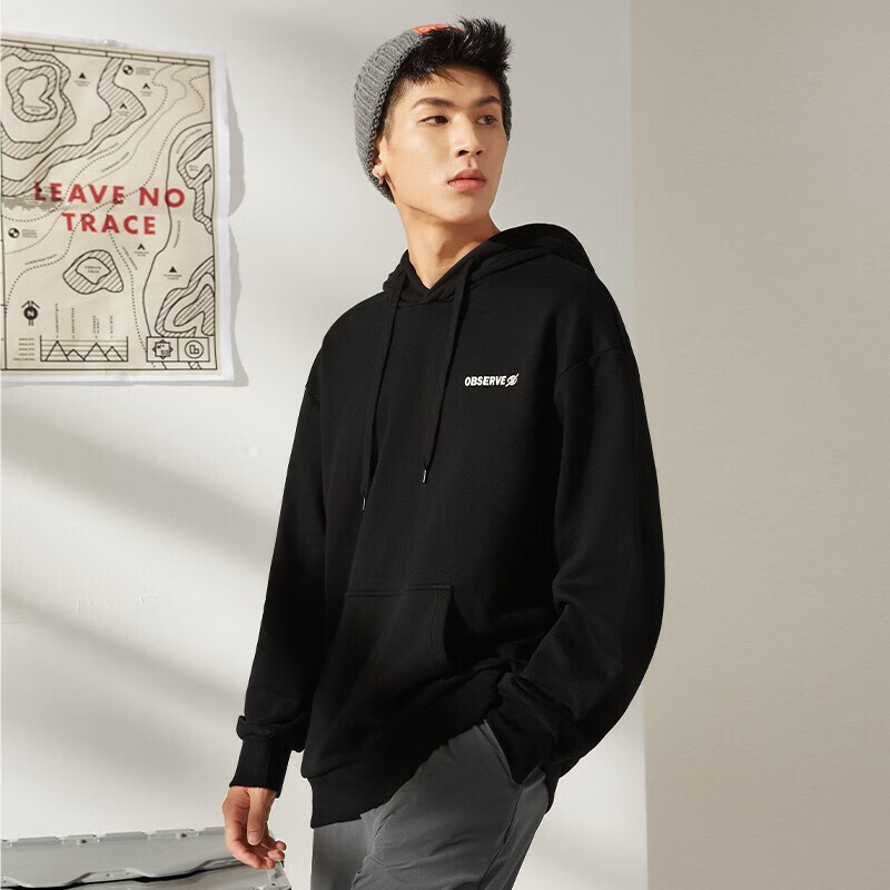 A21 autumn 2021 new men's knitting digital craft figure pattern letter printing hooded off shoulder long sleeve sweater men's sweater lovers r41132090