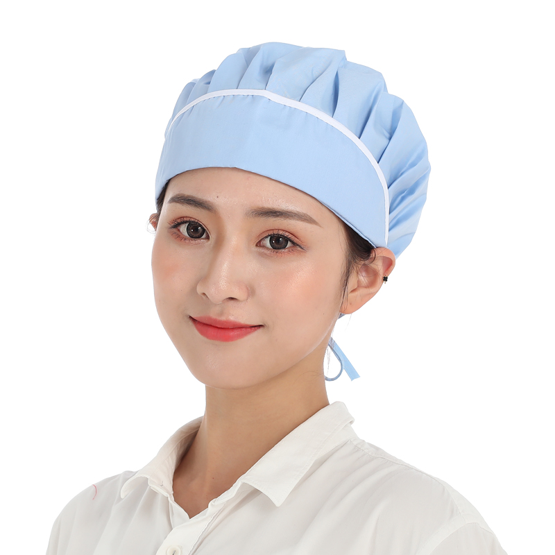 Chef hat female kitchen household oil fume proof cooking cooking cooking hat off hair catering restaurant canteen work tooling can be invoiced