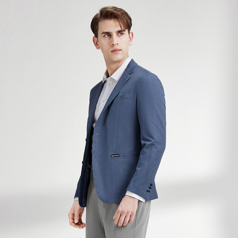 Seven brand suit top men's 2022 spring business commuting breathable slim fit middle-aged and youth leisure fashion single west 122zc70030