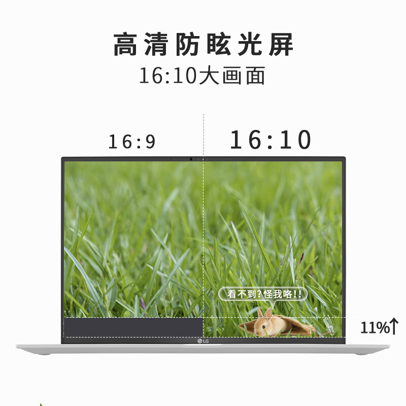 LG gram 2023款17英寸轻薄本，13代酷睿RTX3050独显