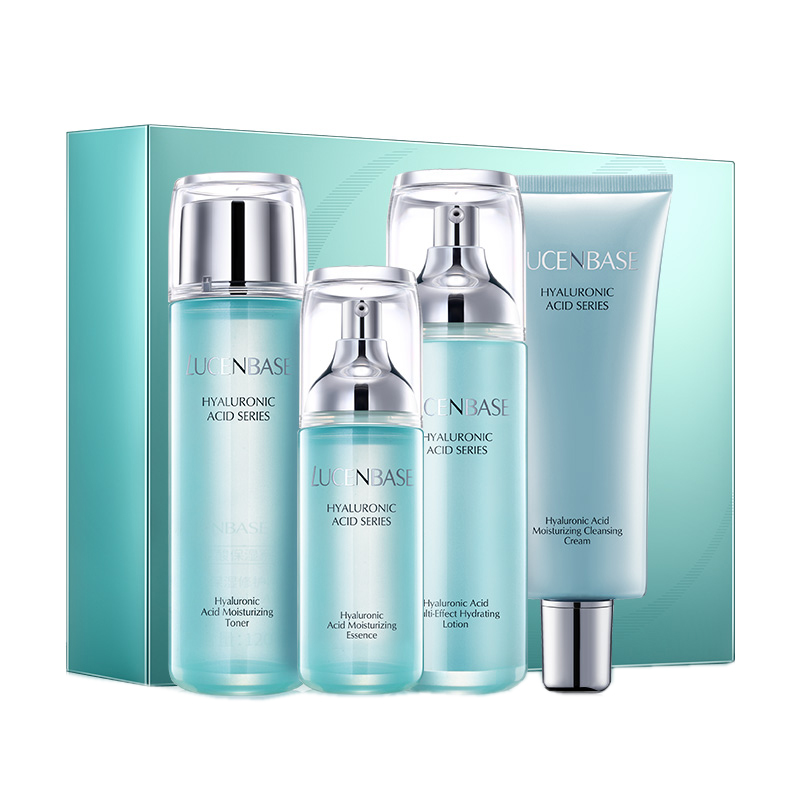 透真玻尿酸补水保湿护肤四件套装