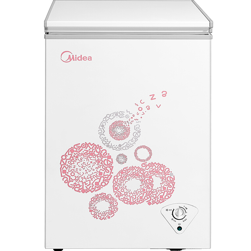 美的 D型管单温冷柜