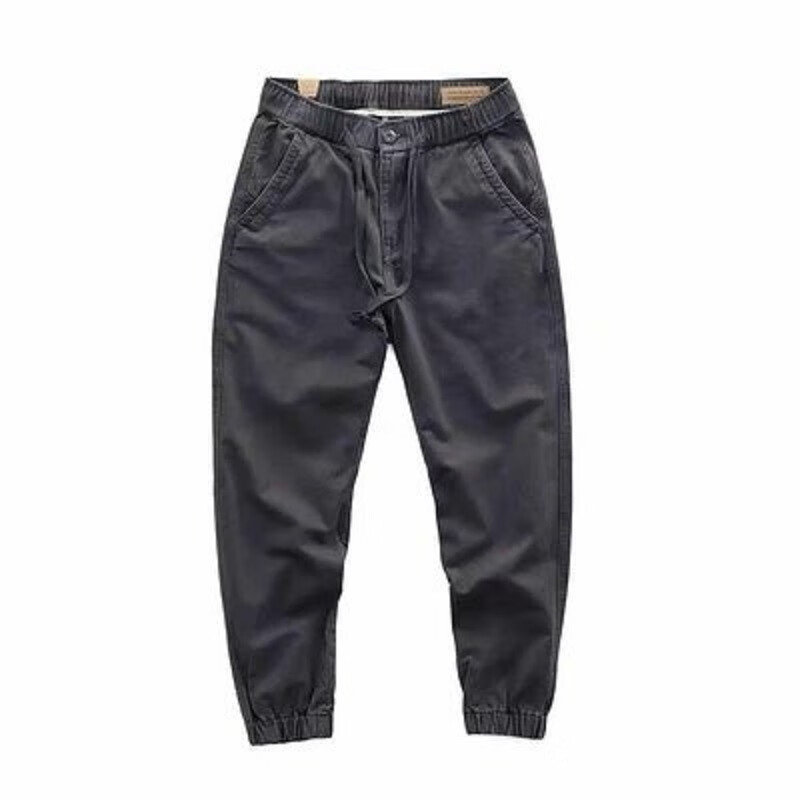 Ruixing pant work clothes welder pants men wear-resistant, dirt resistant, anti scalding loose welding labor protection pants workers' site clothes