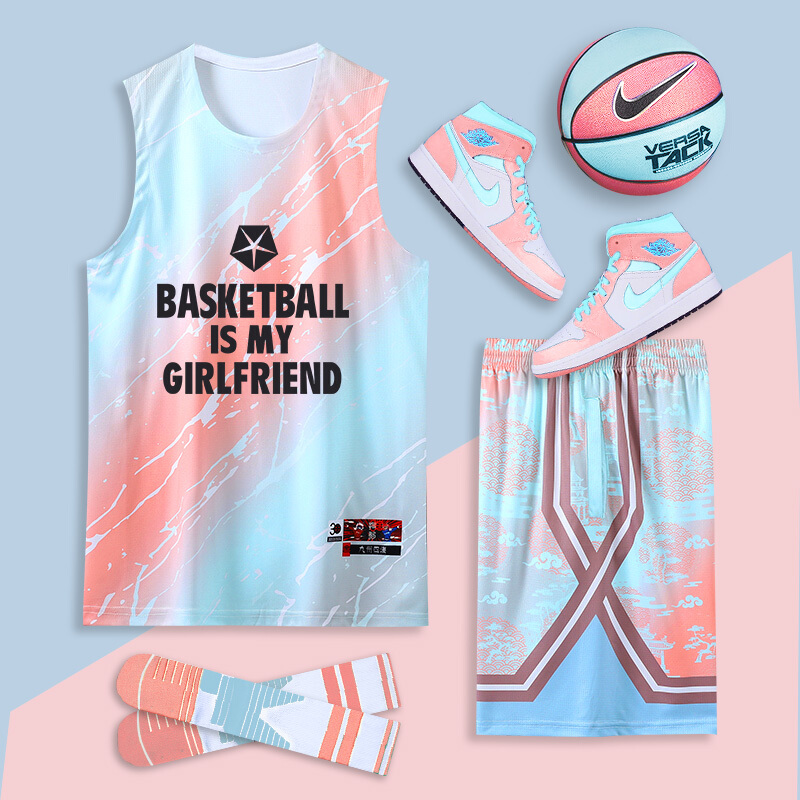 Support domestic Li Ning's new basketball suit, men's football suit, customized summer trend student competition sports team clothes, children's basketball training clothes, shooting clothes