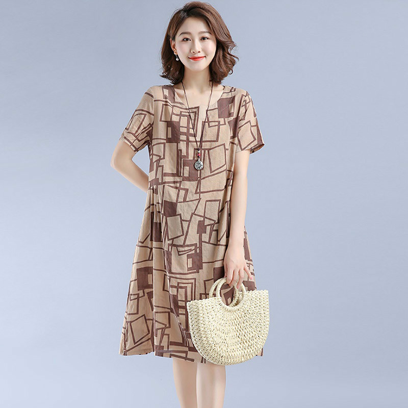 Manfredipoetry light luxury brand high-end women's silk printed dress new summer Korean version covered belly thin floral skirt