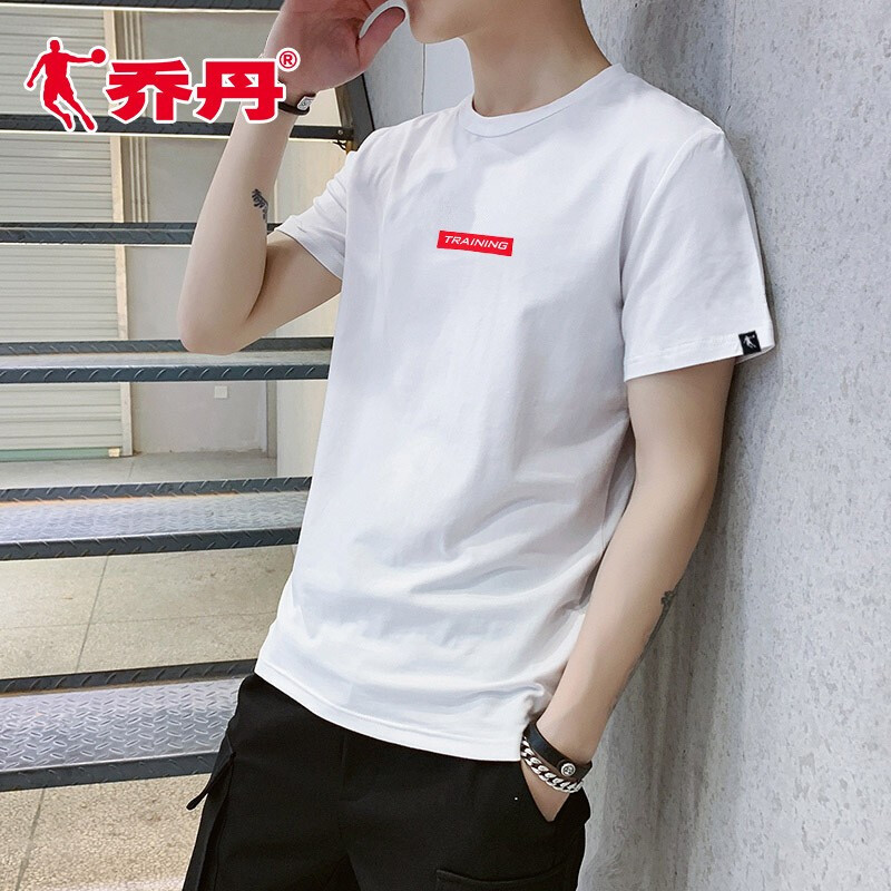 Jordan short sleeve sports t-shirt men's 2022 official flagship summer new slim fit trend men's fast drying leisure half sleeve sports fitness short sleeve men