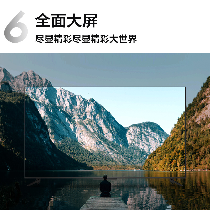 TCL电视 55T8E 55英寸QLED原色量子点电视， 免遥控AI声控