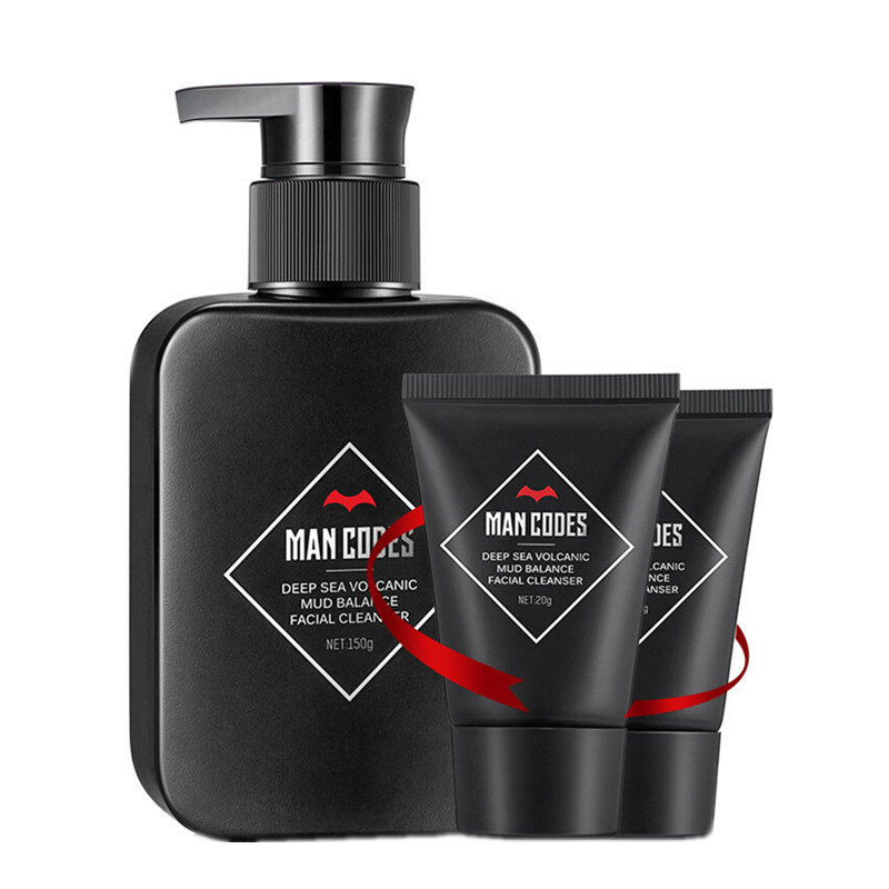 左颜右色 深海火山泥洁面乳