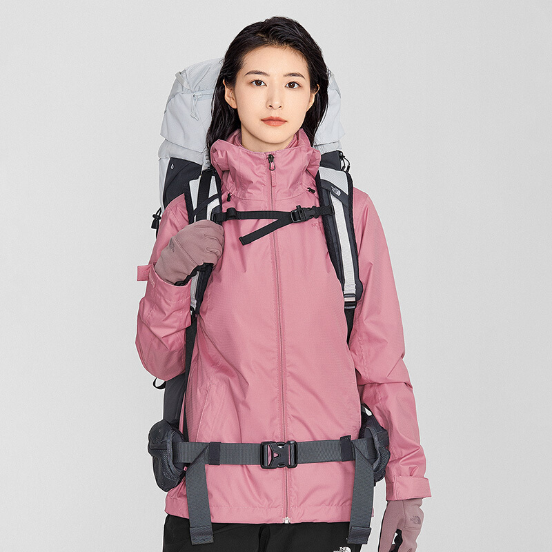 The northface North stormsuit three in one fleece liner women's two-piece set outdoor waterproof and warm autumn and winter Shangxin 5azw