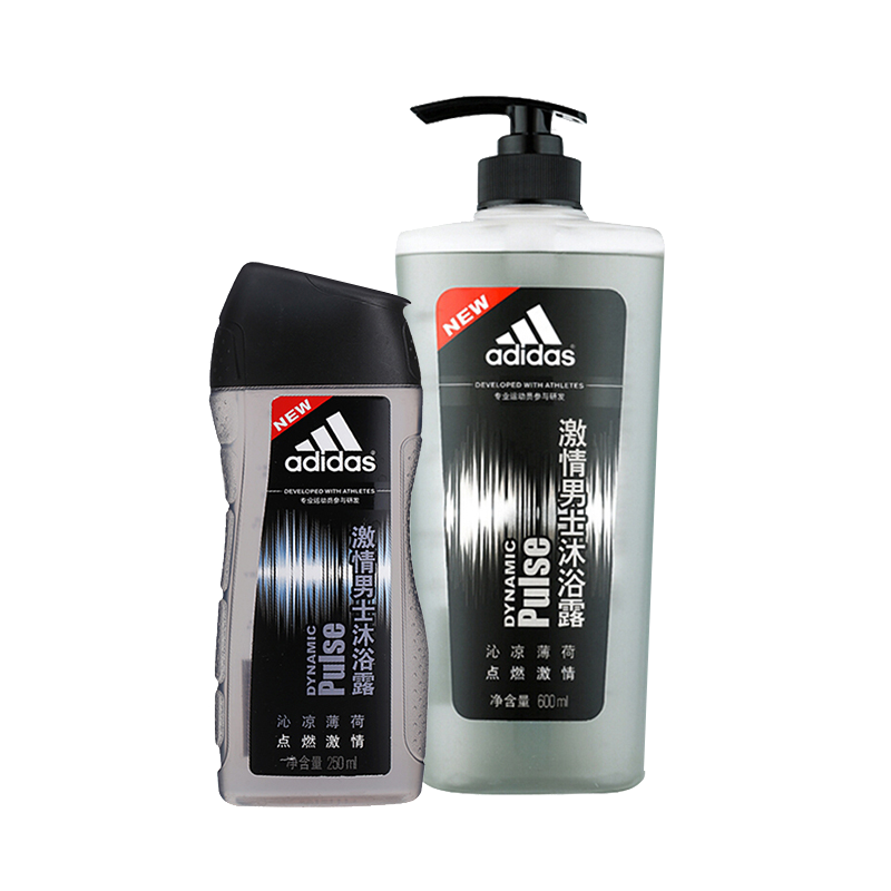 阿迪达斯男士沐浴套装