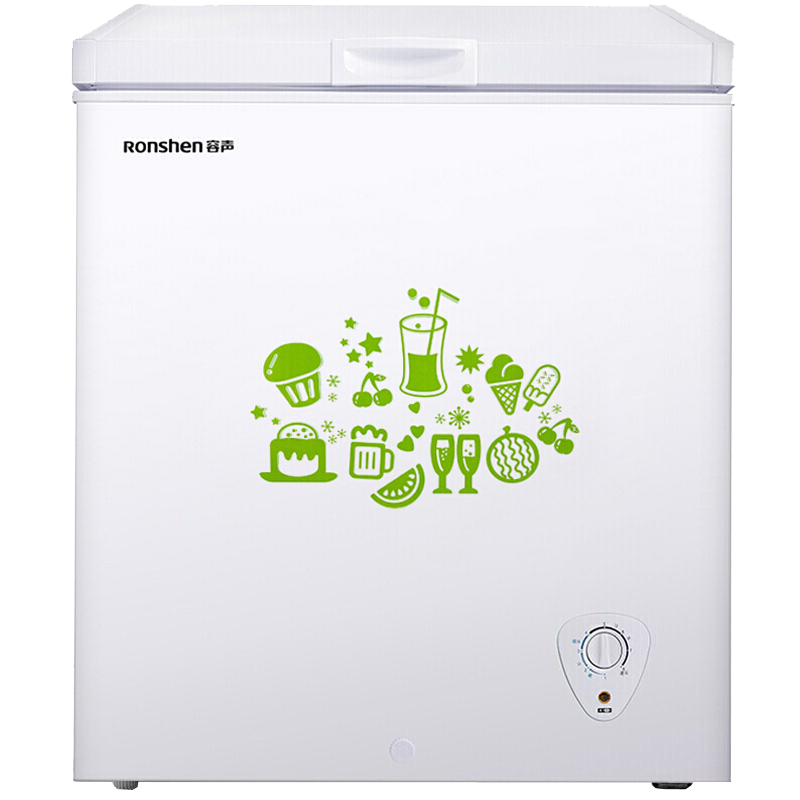 容声 低噪音单温冷柜