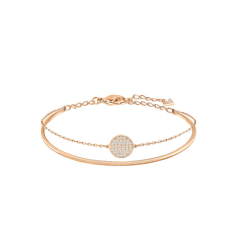 施华洛世奇镀玫瑰金手镯