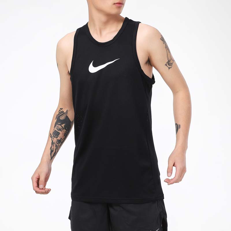 Nike official ship store vest men's wear 2022 summer new basketball suit training ins sportswear breathable casual wear sleeveless T-shirt