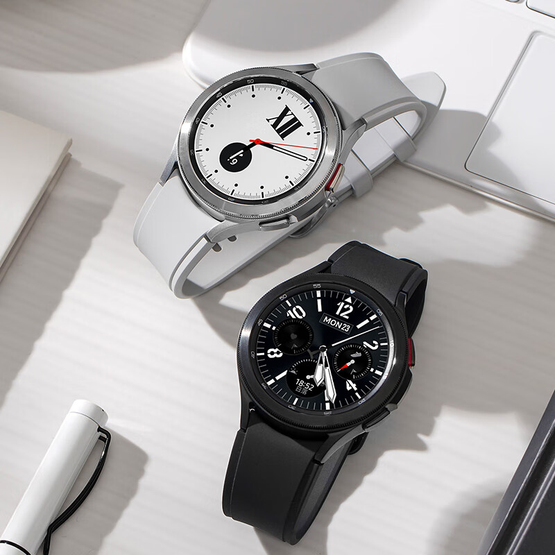 三星Galaxy Watch4智能手表，打鼾监测+三合一传感器，送男朋友实用礼物