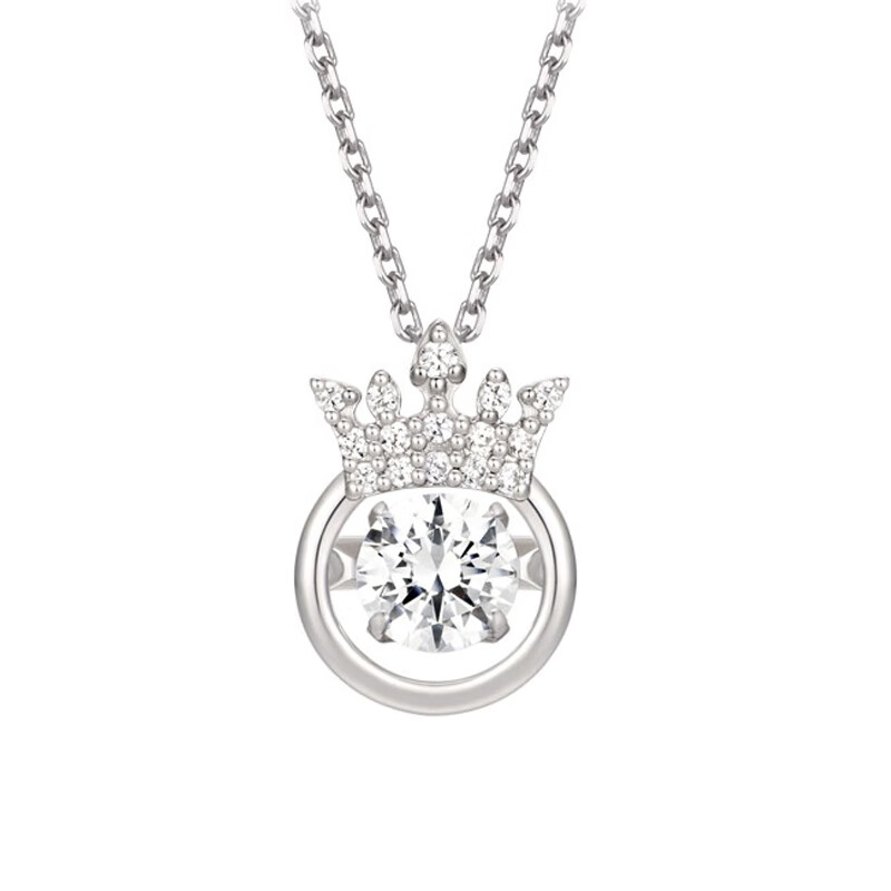 嘉饰缇娜 925银心跳项链