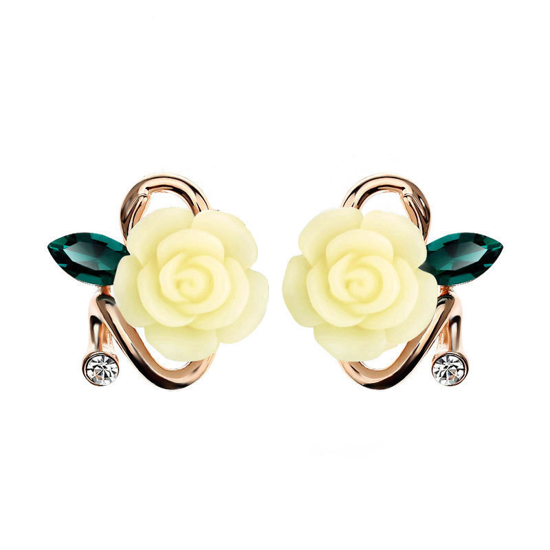 specia 蔷薇花耳坠