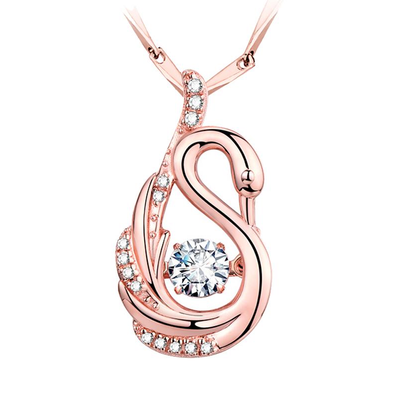 Mymiss 天鹅吊坠项链