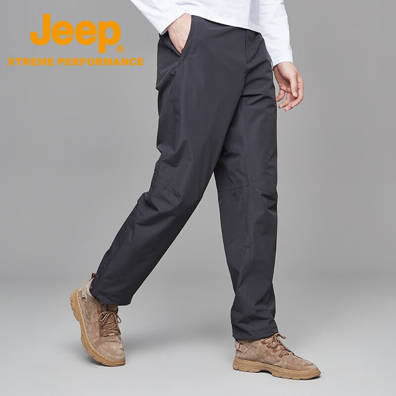 Jeep assault pants men's outdoor windproof and warm men's assault clothes pants men's breathable moisture permeable wear-resistant hiking Fleece Pants men 3069