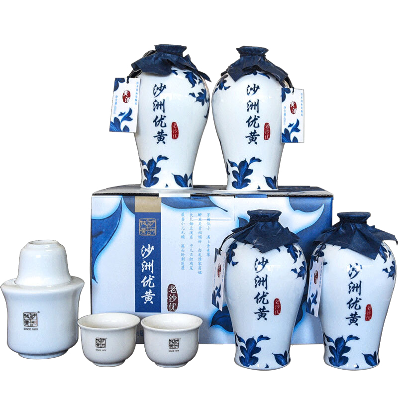 沙洲优黄 青花瓷八年陈黄酒