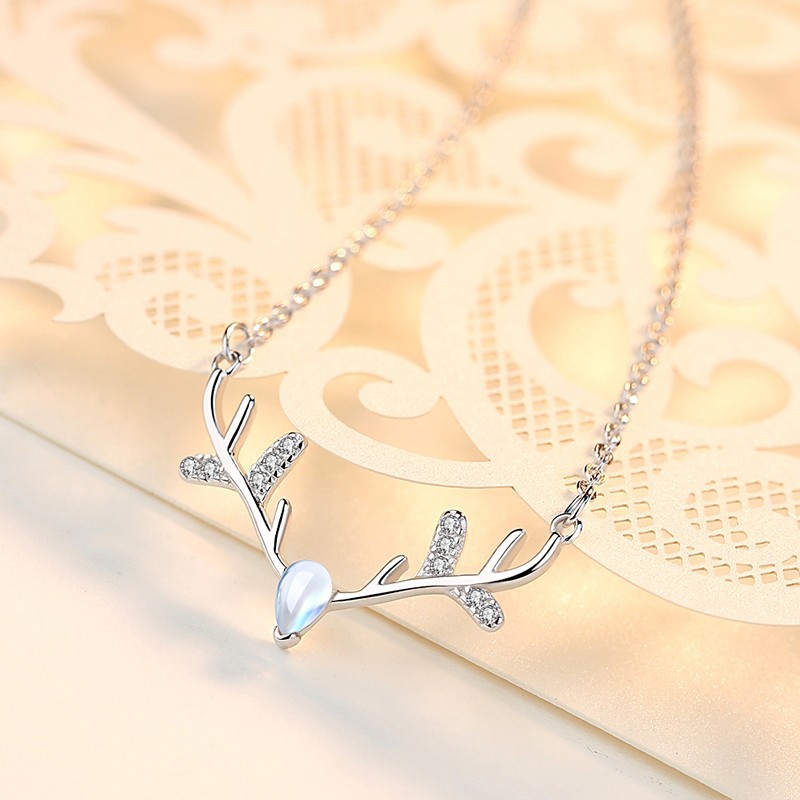 一鹿有你s925纯银项链