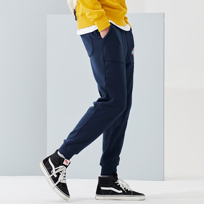 Dickies casual pants logo printed Fleece Pants New waist drawstring casual pants men's pants men's dk007020