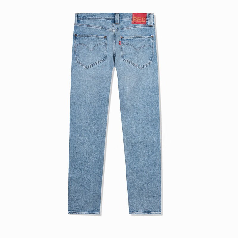 Levi's red pioneer new men's 502 classic tapered jeans a2687-0002