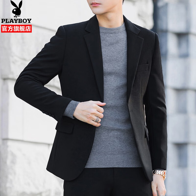 Playboy suit men 2022 spring new coat gentleman men youth business casual coat fashion national fashion men's suit men