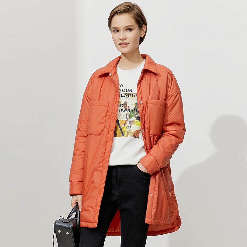 Amii new winter cotton padded clothes loose shirt warm cotton padded clothes women's cotton padded clothes women's design sense of minority Amii new winter cotton padded clothes loose shirt warm cotton padded clothes women's cotton padded clothes women's design sense of minority