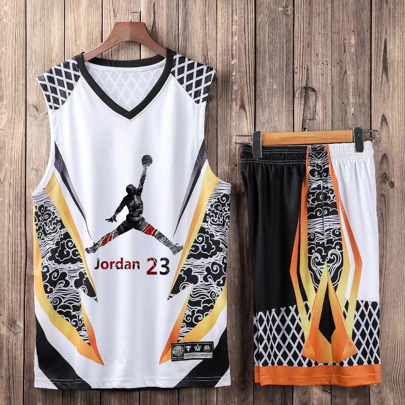 Tengxun sports NBA specializes in AJ jerseys, basketball suits, boys and children's student Durant match clothes customization